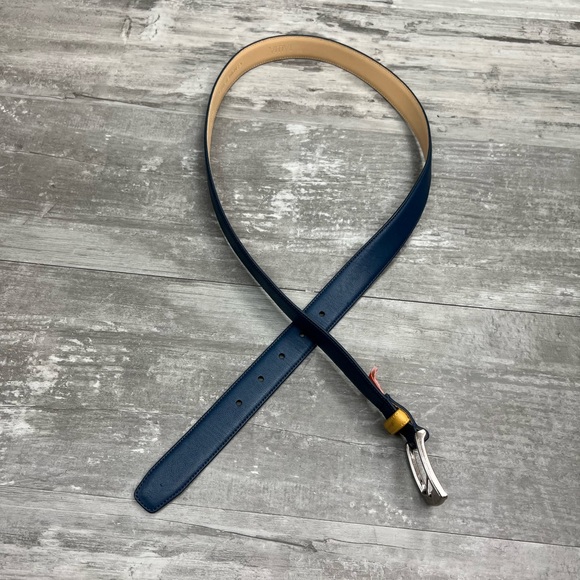 TALLIA Other - Tallia Navy Blue Leather Belt 38